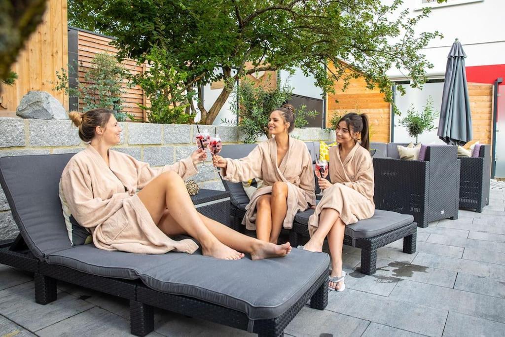 Chalet Vitaspa - Whirlpool & Sauna Privatspa Pegnitz Buitenkant foto