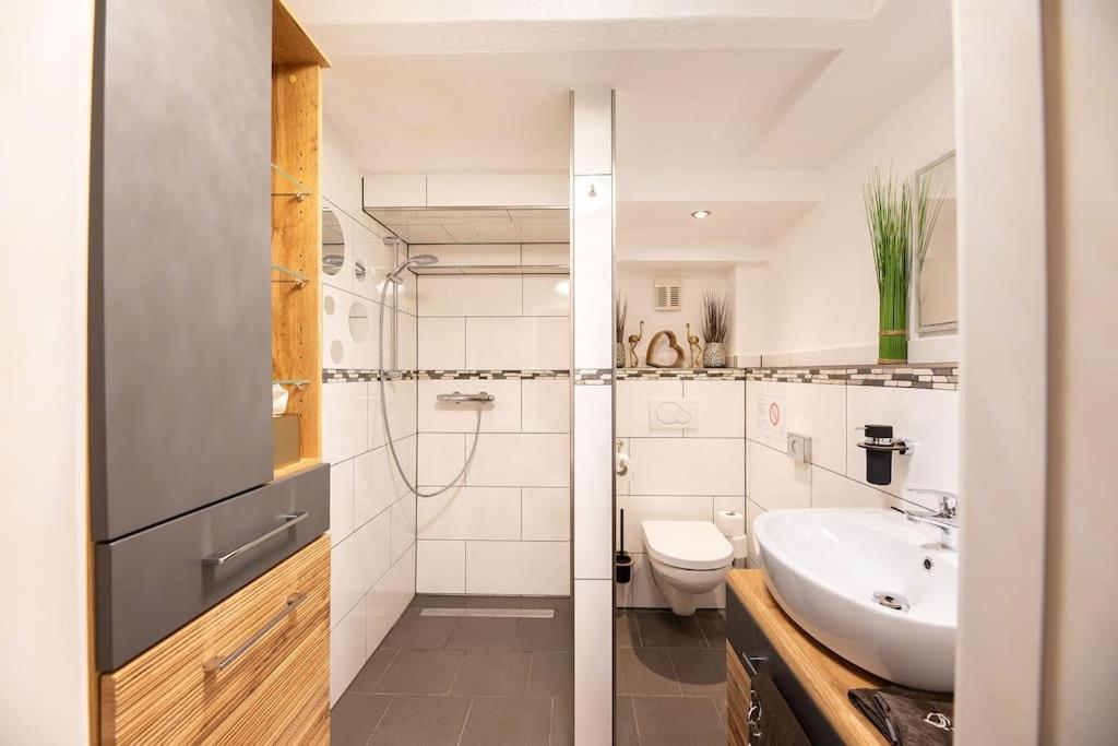 Chalet Vitaspa - Whirlpool & Sauna Privatspa Pegnitz Buitenkant foto