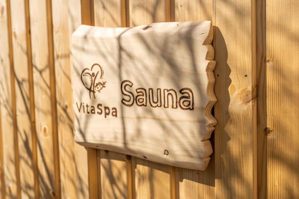 Chalet Vitaspa - Whirlpool & Sauna Privatspa Pegnitz Buitenkant foto