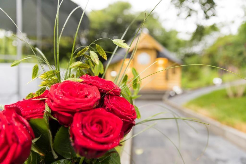 Chalet Vitaspa - Whirlpool & Sauna Privatspa Pegnitz Buitenkant foto