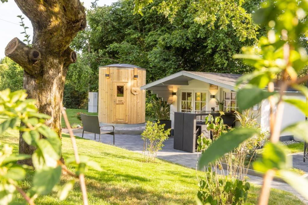 Chalet Vitaspa - Whirlpool & Sauna Privatspa Pegnitz Buitenkant foto