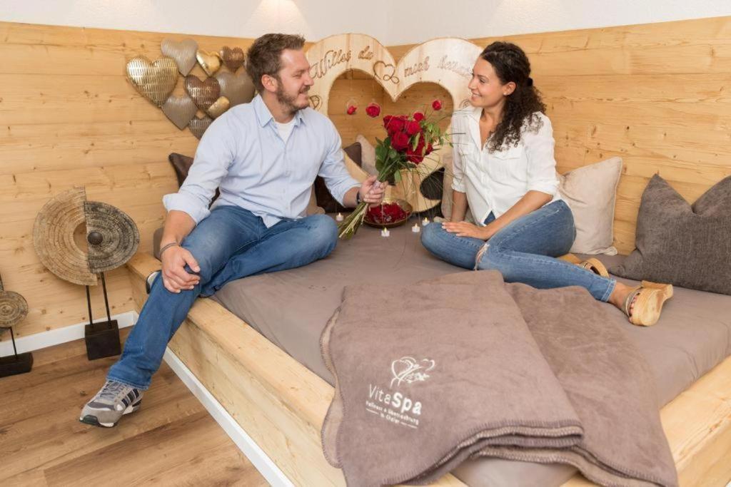 Chalet Vitaspa - Whirlpool & Sauna Privatspa Pegnitz Buitenkant foto